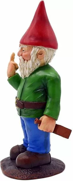 Unbranded 15 Cm Middle Finger Garden Gnome, Funny Garden Lawn Ornaments Bdliv -Piha myymälä 403836182 max