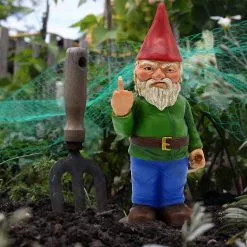 Unbranded 15 Cm Middle Finger Garden Gnome, Funny Garden Lawn Ornaments Bdliv -Piha myymälä 403836351 max