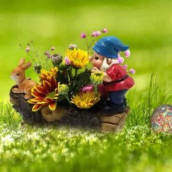 Unbranded Succulent Flowerpot | Cute Animal Plant Pots | Resin Garden Gnome | Cactus Planter For -Piha myymälä 407269545 max