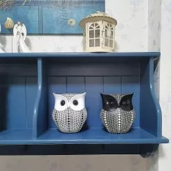 Unbranded Owl Craft Statues Home Decor - White Owl Figurines, Animal Statue, Small Accents For Bedroom, Office, Garden, Bookshelf , Tv Stand Decoration(white) -Piha myymälä 410105118 max