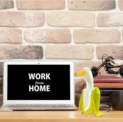 Unbranded Banana Duck Statue 1pc Creative Resin Banana Duck Garden Gnomes,garden Art Sculpture, Duck Art Ornament Garden Sculpture, Home Outdoor Indoor Decorati -Piha myymälä 416440253 max