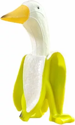 Unbranded Banana Duck Statue 1pc Creative Resin Banana Duck Garden Gnomes,garden Art Sculpture, Duck Art Ornament Garden Sculpture, Home Outdoor Indoor Decorati -Piha myymälä 416440433 max