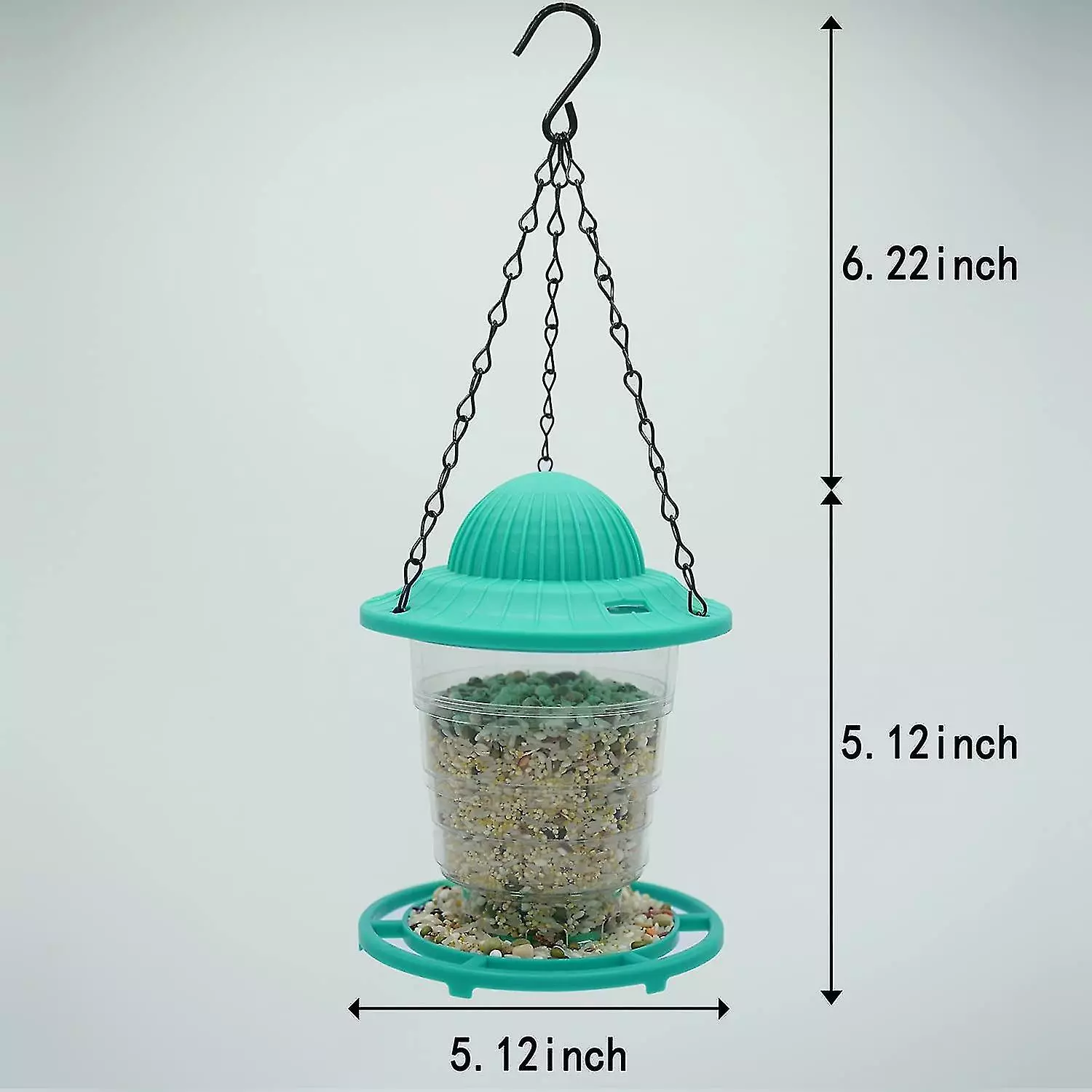 Unbranded 2023-wild , Hanging Bird Feeder For Outside, Collapsible Premium Plastic Small Bird Feeder , Garden Decoration Yard 5 Unbranded 2023-wild , Hanging Bird Feeder For Outside, Collapsible Premium Plastic Small Bird Feeder , Garden Decoration Yard - Image 3