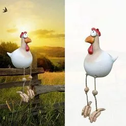Unbranded 2023-garden Decoration , Lawn Garden Decoration Chicken Yard Art Garden Chicken Decoration, Outdoor Chicken Decoration Garden Statues Hen Gar -Piha myymälä 428041756 max