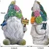 Unbranded 2023-garden Gnome Statues Decor Lights, Solar Powered Outdoor Lights Art Gifts With 10 Warm White Leds -Piha myymälä 428045833 max