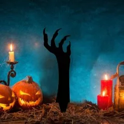 Unbranded Metal Ghost Hand Garden Decoration Home Garden Decoration A -Piha myymälä 446607426 max