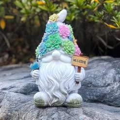 Unbranded Garden Gnome Statues Decor Lights, Solar Powered Outdoor Lights Art Gifts With 10 Warm White Leds A -Piha myymälä 446614107 max