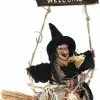 Unbranded Yaju Halloween Witch Hanging Decoration Welcome Door Sign Haunted House Props With Black Hat Garden Decorations (black 1pc) 1 Unbranded Yaju Halloween Witch Hanging Decoration Welcome Door Sign Haunted House Props With Black Hat Garden Decorations (black 1pc) -Piha myymälä 448116063 max