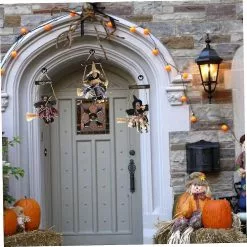 Unbranded Yaju Halloween Witch Hanging Decoration Welcome Door Sign Haunted House Props With Black Hat Garden Decorations (black 1pc) -Piha myymälä 448116238 max