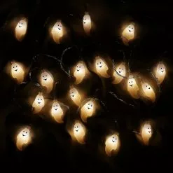 Baicccf Other Decoration For Christmas Halloween String Lights 3 Meters 20 Pieces Ghosts Light Room Garden Decoration Light Up For Halloween Decoration Assort