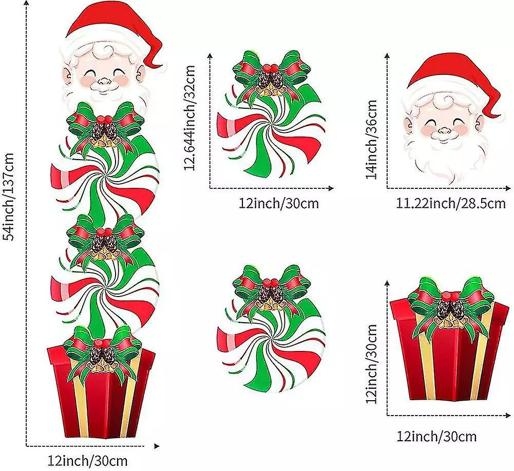 Unbranded Decorations Stakes Christmas Yard Signs Plastic Yard Decor Outdoor Candy Garden A 3 Unbranded Decorations Stakes Christmas Yard Signs Plastic Yard Decor Outdoor Candy Garden A