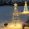 Unbranded Solar Powered Led Spiral Christmas Tree Light Home Garden Festive Decor A -Piha myymälä 450497848 max