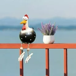Unbranded Ceramic Garden Decoration Chicken Hen Shaped Decorative Funny Lawn Floor Decoration Garden Art Chicken Yard Garden Animal Figurine Chicken Statue Gard -Piha myymälä 450829973 max