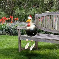 Unbranded Ceramic Garden Decoration Chicken Hen Shaped Decorative Funny Lawn Floor Decoration Garden Art Chicken Yard Garden Animal Figurine Chicken Statue Gard -Piha myymälä 450829995 max