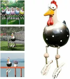 Unbranded Ceramic Garden Decoration Chicken Hen Shaped Decorative Funny Lawn Floor Decoration Garden Art Chicken Yard Garden Animal Figurine Chicken Statue Gard -Piha myymälä 450830018 max