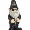 Youte Outdoor Harley-davidson Motorcycle Gnome Goblin Dwarf Resin Garden Ornament Garden Ornament Decoration Craft, Male, 15cm -Piha myymälä 451131719 max