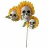 Unbranded Halloween Decorations Sunflower Skull Garden Garden Garden Artificial Flower Decoration -Piha myymälä 453887535 max