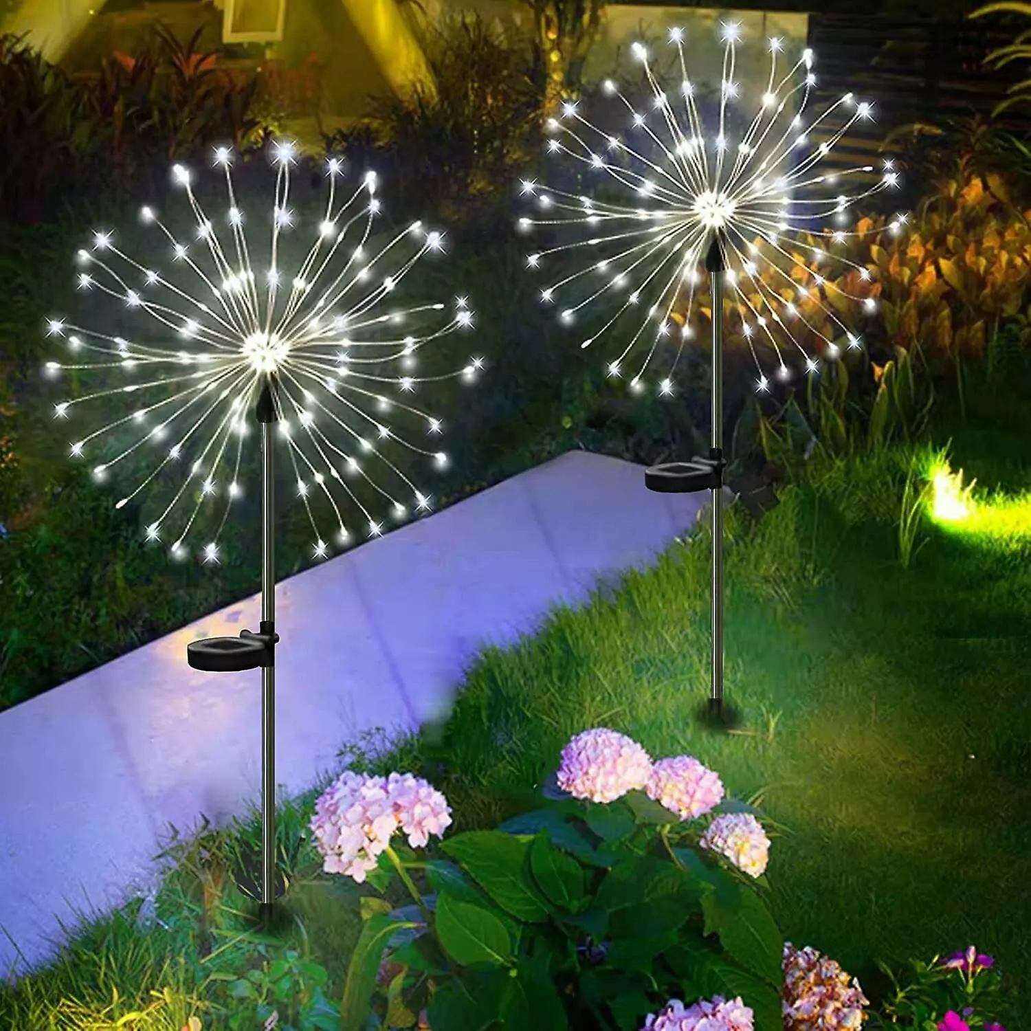 Unbranded 150 Led Solar Firework Lights Outdoor Waterproof Path Lawn Garden Decor Lamp 3 Unbranded 150 Led Solar Firework Lights Outdoor Waterproof Path Lawn Garden Decor Lamp