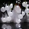 Unbranded 20ft 30 Led Solar String Ball Lights Outdoor Waterproof Warm White Garden Decor -Piha myymälä 453888639 max