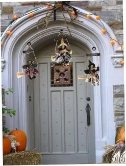 Unbranded Halloween Witch Hanging Decoration Welcome Door Sign Haunted House Props With Black Hat Garden Decorations (black 1pc) -Piha myymälä 453889949 max