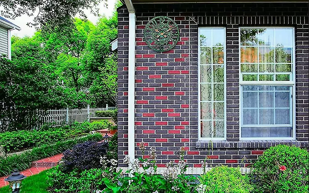 Mrcx Outdoor Wall Clock 12 In Outside Waterproof Garden Clock Quartz Battery Operated 6 Mrcx Outdoor Wall Clock 12 In Outside Waterproof Garden Clock Quartz Battery Operated - Image 4