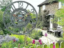 Mrcx Outdoor Wall Clock 12 In Outside Waterproof Garden Clock Quartz Battery Operated 11 Mrcx Outdoor Wall Clock 12 In Outside Waterproof Garden Clock Quartz Battery Operated -Piha myymälä 455389263 max