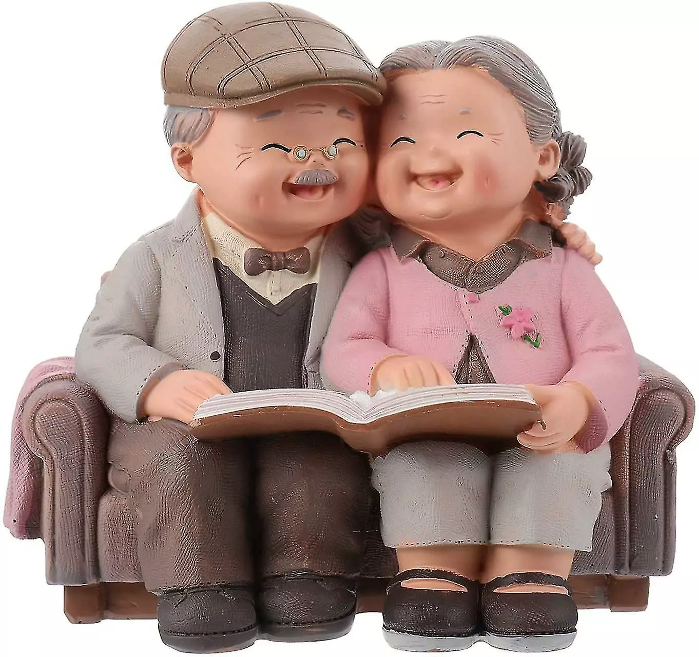 Glorious Love Grandparents Parents Anniversary Wedding Gift Resin Loving Elderly Couple Figurines Garden Ornaments Decoration (looking At The Photo) 3 Glorious Love Grandparents Parents Anniversary Wedding Gift Resin Loving Elderly Couple Figurines Garden Ornaments Decoration (looking At The Photo)
