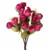 Unbranded 3pcs Artificial Peony Tea Rose Flowers Camellia Silk Flower Flores For Diy Home Garden Wedding Decoration