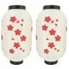 Unbranded 2pcs Cherry Blossom Pattern Lantern Japanese Style Lanterns Silk Lanterns For Yard Garden -Piha myymälä 477693678 max