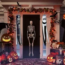 Unbranded Halloween Hanging Flag, Hanging Ghost, Outdoor Decoration Hanging, Courtyard, Patio, Lawn, Garden, Celebration 101.6 Cm -b -Piha myymälä 479314043 max