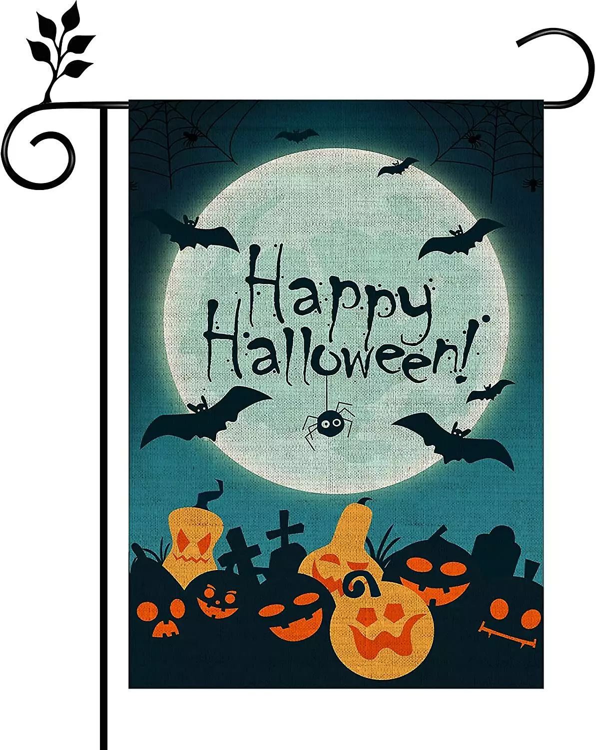 Unbranded Halloween Garden Flag 12.5 X 18 Inch Vertical Double Sided, Scary Pumpkin Spider Flag, Fall Yard Decorations Flag, Fit Garden Door Wall Lawn Outdoor D 3 Unbranded Halloween Garden Flag 12.5 X 18 Inch Vertical Double Sided, Scary Pumpkin Spider Flag, Fall Yard Decorations Flag, Fit Garden Door Wall Lawn Outdoor D
