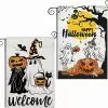 Unbranded 2pcs Halloween Garden Flags, Double Sided Happy Halloween And Ghost Pumpkin Cat Outdoor Garden Flags For Yard Holiday Decorations 12 X 18 Inch 2 Unbranded 2pcs Halloween Garden Flags, Double Sided Happy Halloween And Ghost Pumpkin Cat Outdoor Garden Flags For Yard Holiday Decorations 12 X 18 Inch -Piha myymälä 492047295 max