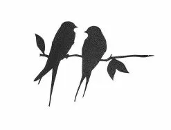 Unbranded Lovely Robin Gifts For Garden And Home | Tree Art | Metal Robin Garden Ornament | Metal Birds For The Garden | Outdoor Wall Art | Garden Metal Bird Or -Piha myymälä 492670361 max