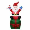 Unbrand Inflatable Santa Claus Outdoors Christmas Decoration Yard Arch Ornament For Garden 1 Unbrand Inflatable Santa Claus Outdoors Christmas Decoration Yard Arch Ornament For Garden -Piha myymälä 496248630 max