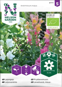 Nelson Garden Siemen Leijonankita Seos, Luomu