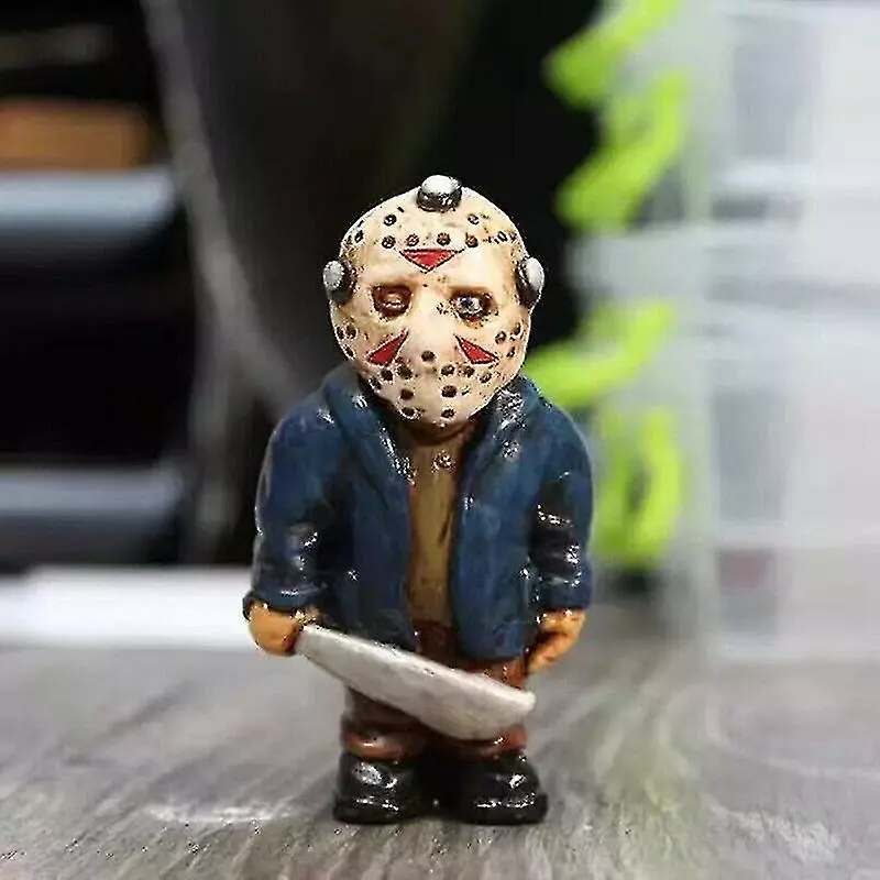 Unbranded Halloween Horror Movie Garden Gnomes Decor For Home Patio Yard Or Lawn, Nightmare Horror Gnome, Killer Garden Gnome, Spooky Undead Creepy Dwarf Zombie 4 Unbranded Halloween Horror Movie Garden Gnomes Decor For Home Patio Yard Or Lawn, Nightmare Horror Gnome, Killer Garden Gnome, Spooky Undead Creepy Dwarf Zombie - Image 2