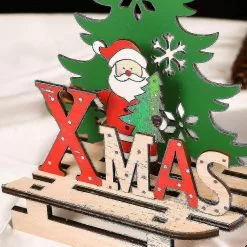 Unbranded Christmas Desktop Ornament Diy Sleigh Wooden Craft Home Garden Decoration 10 Unbranded Christmas Desktop Ornament Diy Sleigh Wooden Craft Home Garden Decoration -Piha myymälä 504178590 max