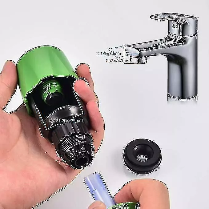 Unbranded 2 Packs Faucet Adapter Water Pipe Connector, Hose Tap Connector, Adjustable Plastic Garden Hose Fitt 4 Unbranded 2 Packs Faucet Adapter Water Pipe Connector, Hose Tap Connector, Adjustable Plastic Garden Hose Fitt - Image 2