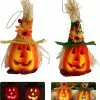 Unbranded Halloween Foam Pumpkin Lantern Jack Pumpkin Flashing Lantern Light Up Decoration Haunted House Decorative Props Garden Decor Halloween Party Supplies2