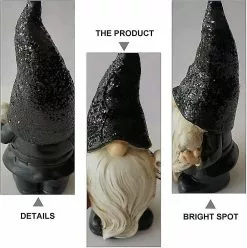 Unbranded Christmas Gnomes Decorations Resin Gnome Elf Dwarf Figurine Statue With Pumpkin Skull Bonsai Figures Table Centerpiece Fairy Garden Decoration Party F -Piha myymälä 505313060 max