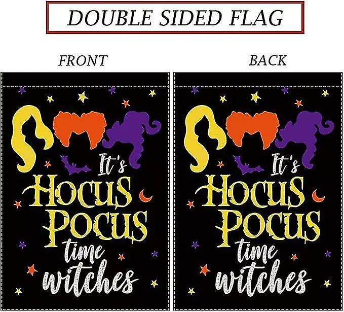 Unbranded Christmas Decorative Garden Banner Vertical Double Sided I Decorative Burlap Yard Banner(1 Pcs, Black) 7 Unbranded Christmas Decorative Garden Banner Vertical Double Sided I Decorative Burlap Yard Banner(1 Pcs, Black) - Image 5