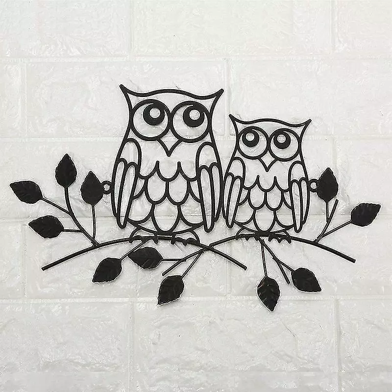 Unbranded Metal Owl Decor Metal Owl Wall Art Decor For Home Living Room Bedroom Garden Patio Indoor Or Outdoor 4 Unbranded Metal Owl Decor Metal Owl Wall Art Decor For Home Living Room Bedroom Garden Patio Indoor Or Outdoor - Image 2