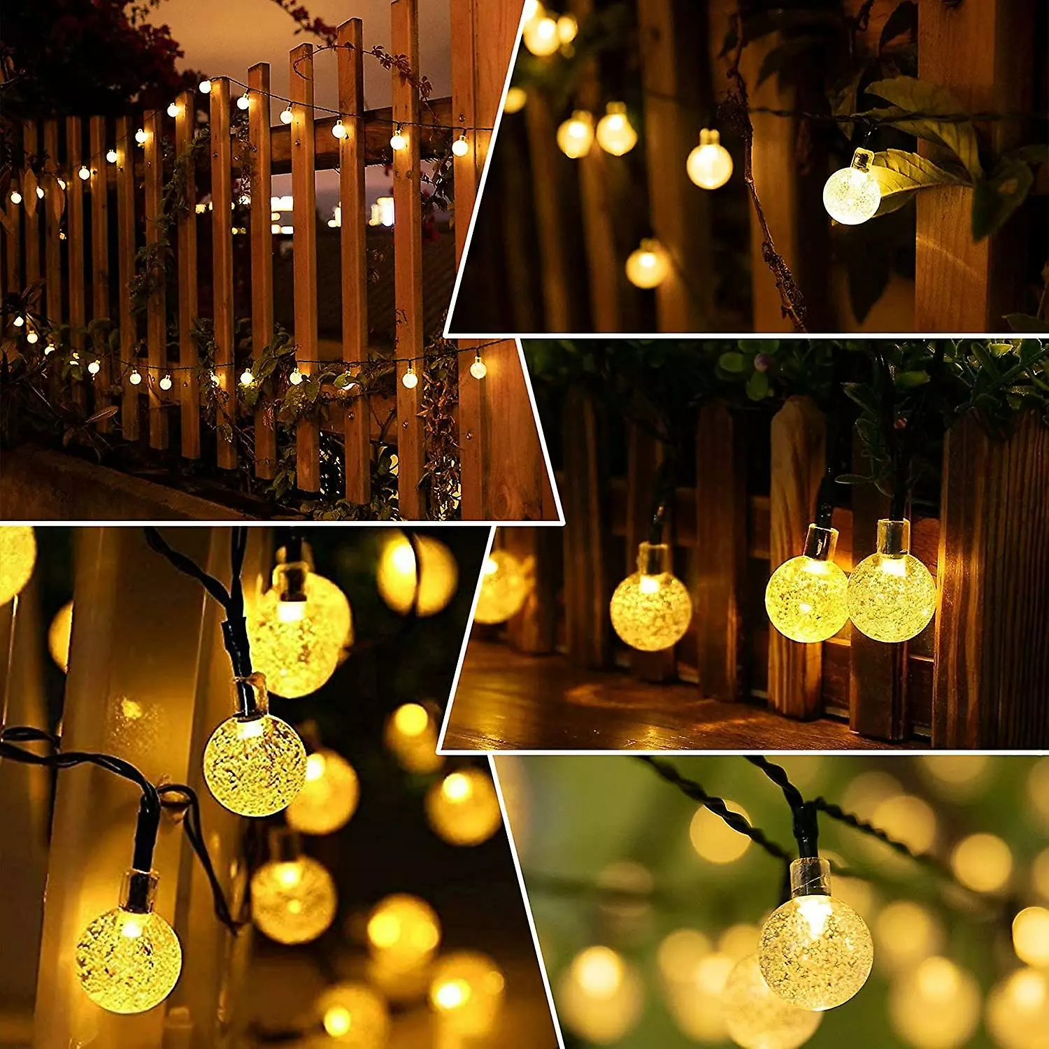 Nzexv Solar Garden Pghts, 50 Led 7m/24ft Outdoor String Pghts Waterproof 8 Modes Indoor/outdoor Garden, Patio, Yard, Home, Party, Wedding, Festival Decorati 5 Nzexv Solar Garden Pghts, 50 Led 7m/24ft Outdoor String Pghts Waterproof 8 Modes Indoor/outdoor Garden, Patio, Yard, Home, Party, Wedding, Festival Decorati - Image 3