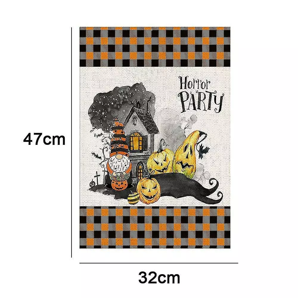 Unbranded Sunrain Trick Or Treat Garden Flag Vertical Double Sided, Halloween Yard Outdoor Decoration 6 Unbranded Sunrain Trick Or Treat Garden Flag Vertical Double Sided, Halloween Yard Outdoor Decoration - Image 4