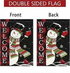 Unbranded Christmas Garden Flag Snowman Winter 12 X 18 Double Sided, Welcome Buffalo Plaid Chri 10 Unbranded Christmas Garden Flag Snowman Winter 12 X 18 Double Sided, Welcome Buffalo Plaid Chri -Piha myymälä 548252630 max