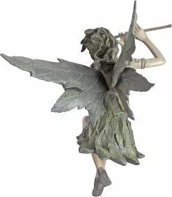 Unbranded Fairy Of The West Wind Sitting Garden Statue, Polyresin, Two Tone Stone(1pcs, Brown) -Piha myymälä 556456981 max