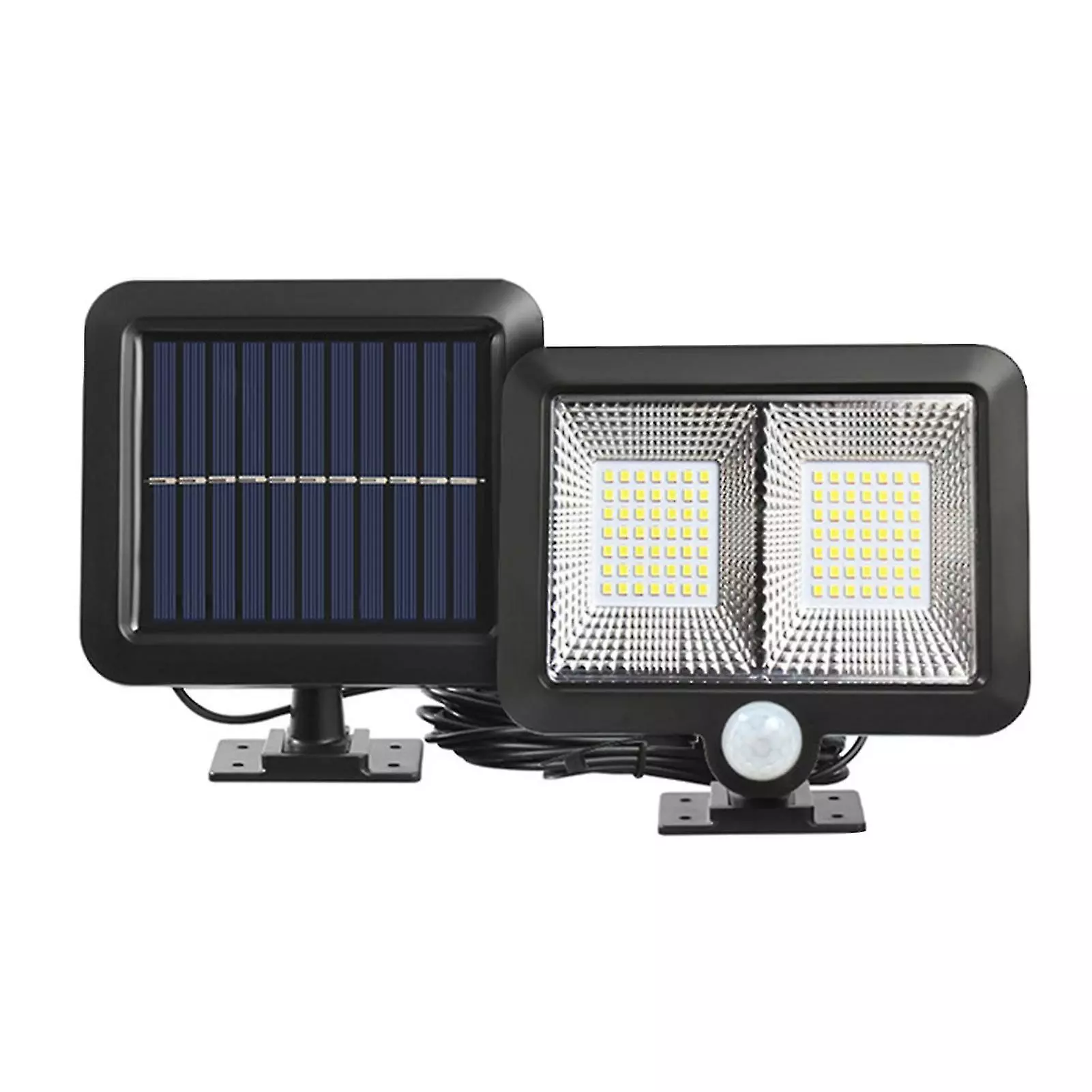 Santic Led Solar Power Light 56/98/100/108/120/128 Leds Waterproof Outdoor Garden Pathway Pir 3 Santic Led Solar Power Light 56/98/100/108/120/128 Leds Waterproof Outdoor Garden Pathway Pir