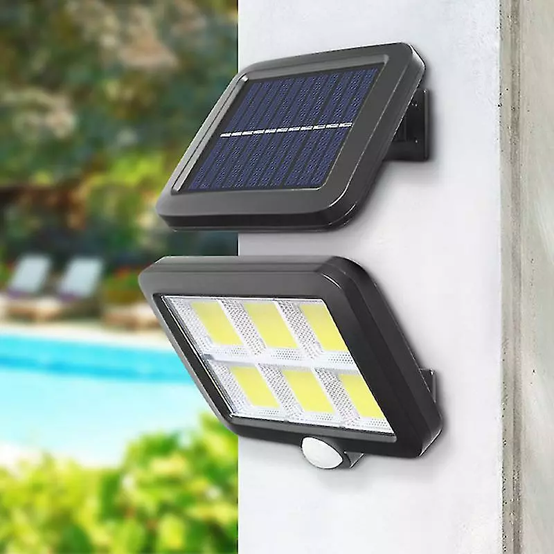 Santic Led Solar Power Light 56/98/100/108/120/128 Leds Waterproof Outdoor Garden Pathway Pir 4 Santic Led Solar Power Light 56/98/100/108/120/128 Leds Waterproof Outdoor Garden Pathway Pir - Image 2