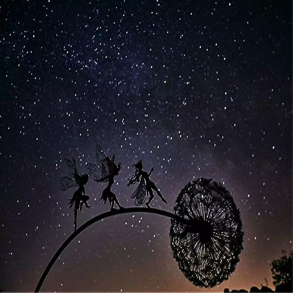 Unbranded Fairies Dandelions Dance Together Ornament Garden Sculpture Decor Outdoor Statue 4 Unbranded Fairies Dandelions Dance Together Ornament Garden Sculpture Decor Outdoor Statue - Image 2