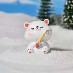 Unbranded 10pcs Miniature Polar Bear Figurines Diy Garden Compatible With Home Office,etc -Piha myymälä 574374518 max